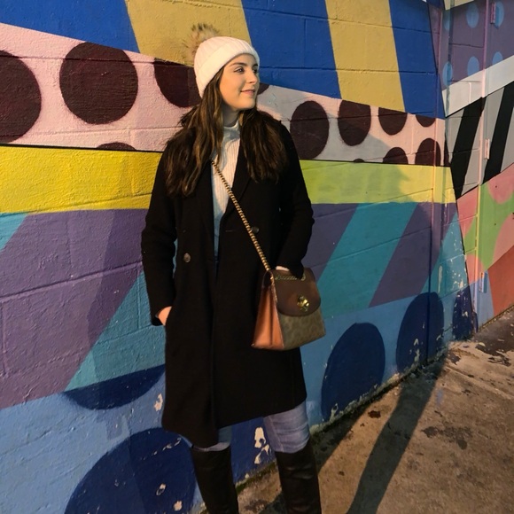 J.Crew Daphne Boiled Wool Coat - Picture 2 of 2